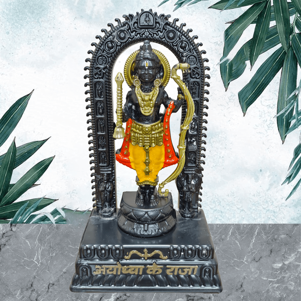 Shri Ram Lalla Idol 8-Inch Divine Showpiece