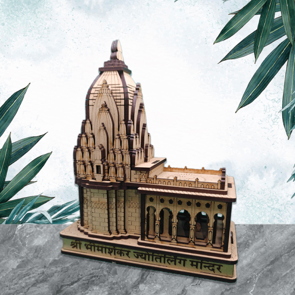 Shree Bheema Shankar Wooden Temple Model